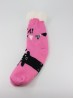 Indoor  Anti-Slippery Slipper Socks W/ Party Cat Design